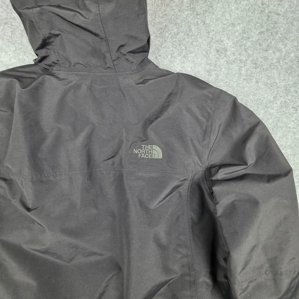 The North Face Gallio Triclimate Outer Jacket Black Hooded NF0A2RF2 Mens Size XL